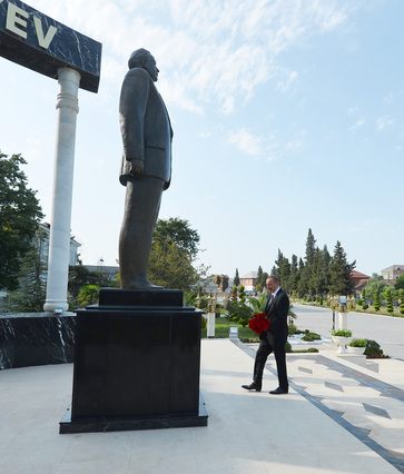 İlham Əliyev   Lənkəranda (FOTO)